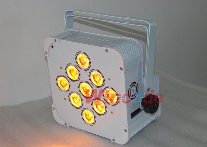 Wedding Led Flat Par Light With With Built - In 2.4G Wireless DMX512 Receiver