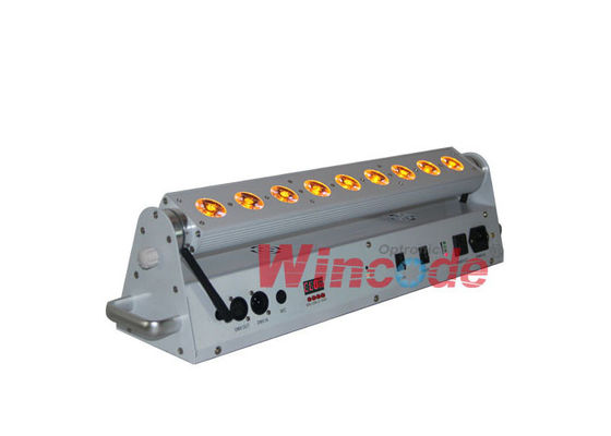 Goede prijs. Zes in één op batterij aangedreven podiumverlichting 9×18W LED wandwasser met draadloze batterij online