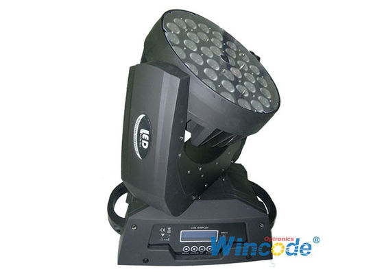 Goede prijs. Professionele bewegende hoofdwaslamp RGBW 4 in 1, kleurenwas LED-zoom bewegende hoofdlamp online