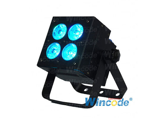 Goede prijs. 4×10W RGBW 4 in 1 LED Par Light, LED Flat Par Light, LED Uplight voor bruiloft Dj Events online
