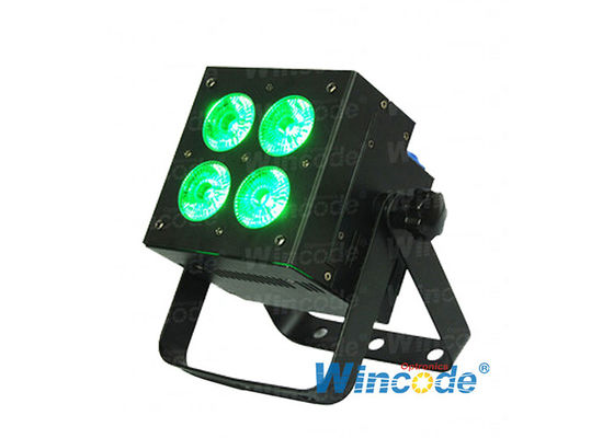 Goede prijs. 4×18W RGBWA+UV 6 in 1 LED Par Light, LED Flat Par Light, LED Uplight voor bruiloft Dj Events online