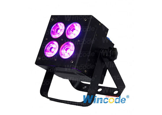 Goede prijs. 4×18W RGBLWA+UV 7 in 1 LED Par Light, LED Flat Par Light, LED Uplight voor bruiloft Dj Events online