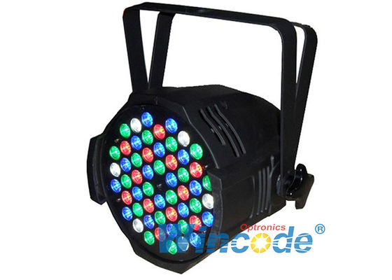 Goede prijs. 54 stuks 3W RGBW LED Par Light met lineaire dimming voor podiumsysteem, theatervoorstellingen online