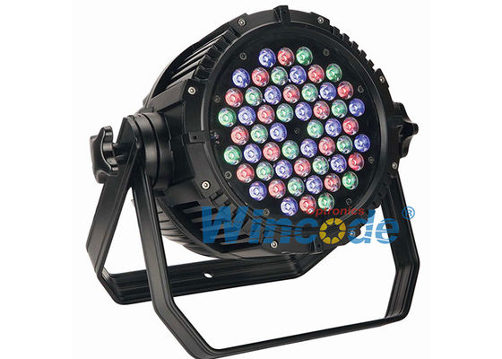 Goede prijs. Standalone Control Led Par 54 × 3W RGBW Waterdicht, professioneel podiumlicht 8 kanalen online