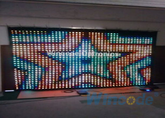 Goede prijs. RGB Tri Color P5 Led Gordijn Muur 7 Chs, Glasvezel Gordijn Voor Danszalen online