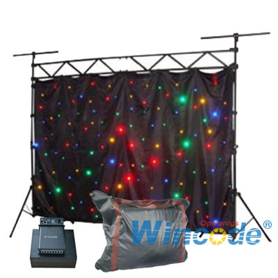 Goede prijs. DIY Flexible LED Curtain Dimming Effects 6 Kanalen Geluid Actief 2m X 3m online