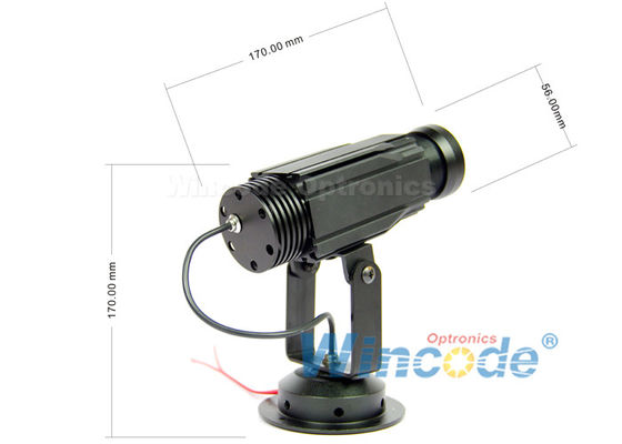 Goede prijs. 12W Draagbare Led Projector Aluminium sectie, Led Logo Door Projector Lampen IP44 online