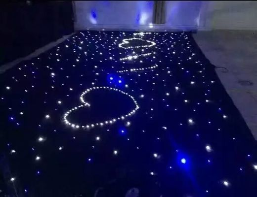 Goede prijs. DJ tafel LED gordijn kleur geleidelijke verandering Led Mesh gordijn DIY vorm 20W RGB / enkelkleurig 6 kanalen online