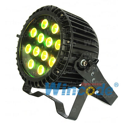 Goede prijs. 12 * 15W RGBAW led par 5 in 1, professionele podium lichten Gietlijst online