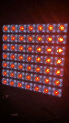 Goede prijs. Warm wit 49 * 3w LED matrix blinder licht met balk compacte basis dunne lichaam online