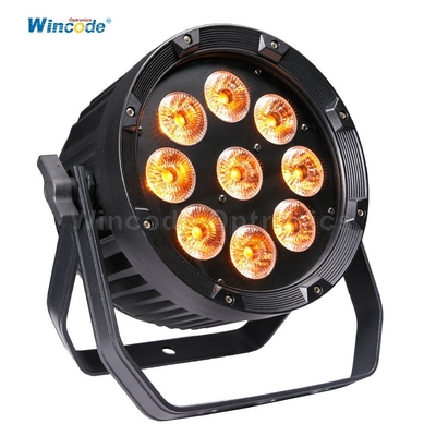 Goede prijs. Draagbare 12000mAh Lithiumbatterij LED Stage Up Light Touch Screen 16bit Dimming WiFi / DMX / RDM online