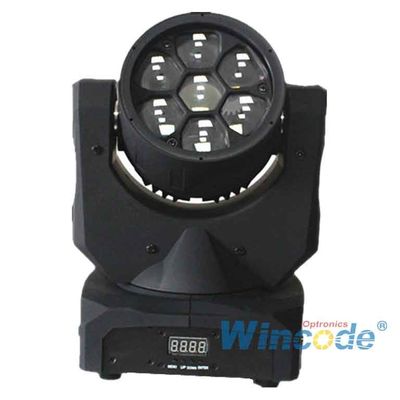 Goede prijs. Smart Control LED Moving Head Light 7*10W 0-100% lineaire dimmer met 16 bit online