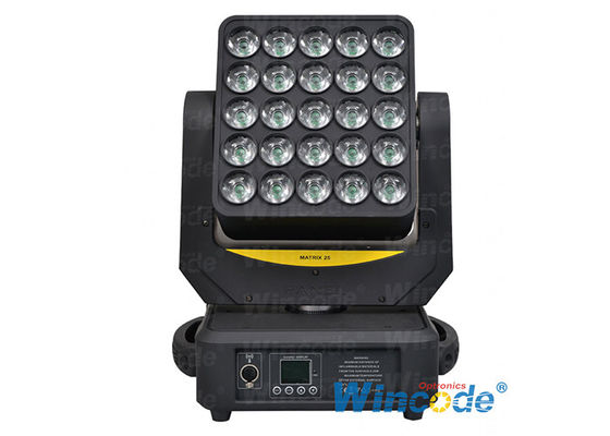Goede prijs. Individuele besturing Led Moving Head Light 25 * 12W Grafische effecten met 3 fasemotoren online