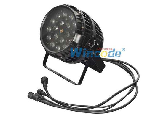 Goede prijs. 18 LED's 10W / 15W DMX Control Waterdicht IP65 Motorized Zoom LED Par Light Liner Dimming online