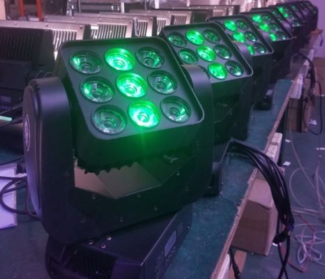 Goede prijs. 9*12W LED Mini Color Wash Moving Head Pixel Mapping Control Stage Lighting online