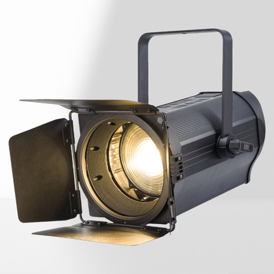 400W Fresnel Spotlight 2 In 1 Auto Zoom 400W+400W COB LED Auto Zoom CRI97 175mm Len RDM DMX
