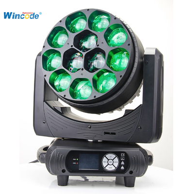 Goede prijs. 12×40W LED bewegende koplamp met zoom-pixelfunctie online