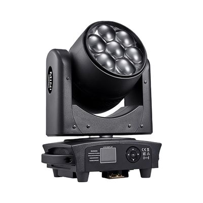 Goede prijs. 7x40W RGBW LED Moving Head Light with 540° Pan/Tilt and 50000 Hours Lifespan for Stage Lighting online
