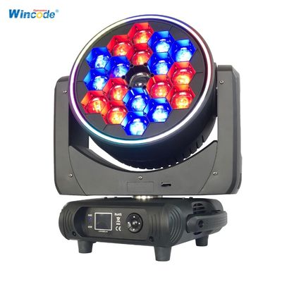 Goede prijs. K15 19x40W RGBW 4in1 LED Moving Head Light with 540° Pan Movement and Bee Eye Effects for Stage Lighting online
