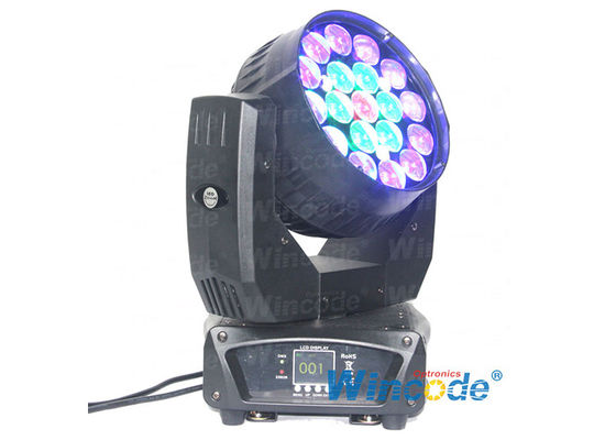 Goede prijs. Energiebesparing 19*12W RGBW LED bewegende koplamp, LED-stagelamp 30000 Lux online
